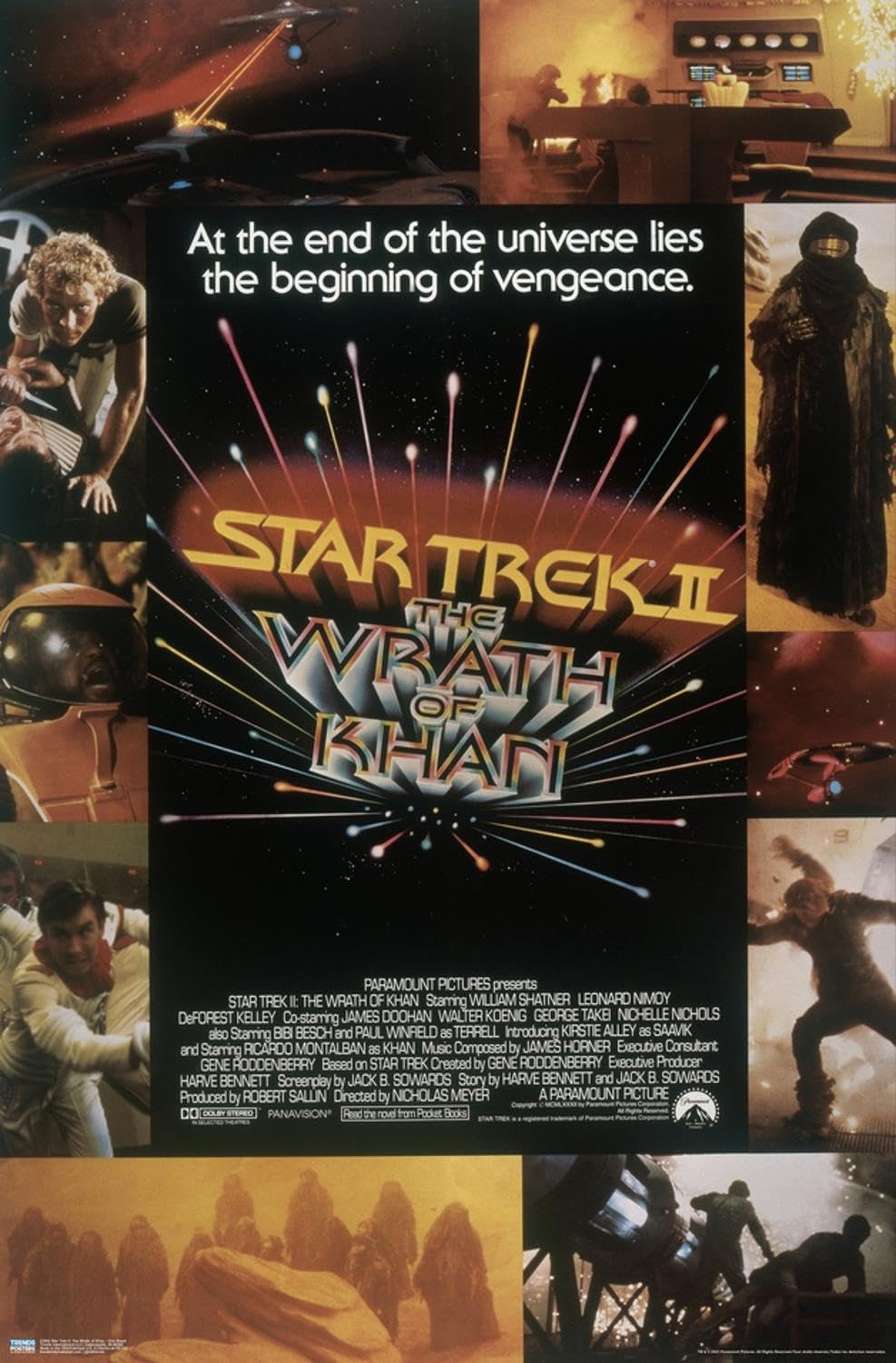 Amazon.com: Star Trek II: The Wrath of Khan - One Sheet Wall